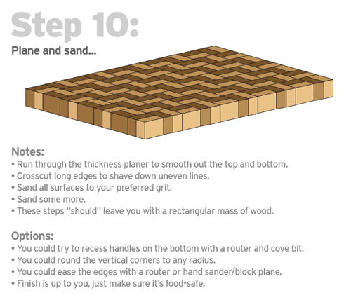 Zig Zag Cutting Board- instructables