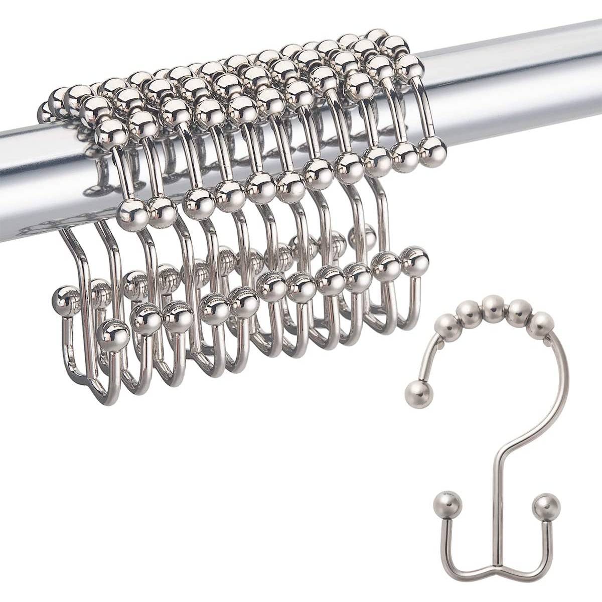 10 Best Shower Curtain Hooks (2024 Reviews) House Grail