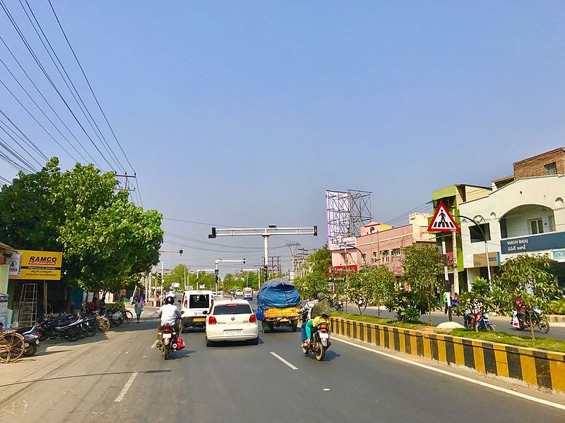 Eluru road in Vijayawada