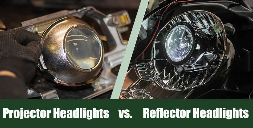 Projector Headlights vs. Reflector Headlights: What's The Difference?