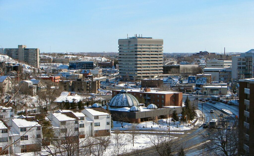 Sudbury downtown