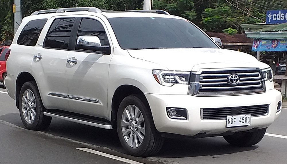 Toyota Sequoia in the Philippines