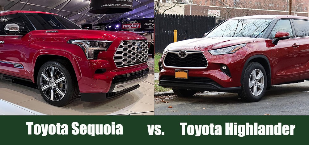 Toyota Sequoia Vs Highlander Which Ones Best For Me House Grail