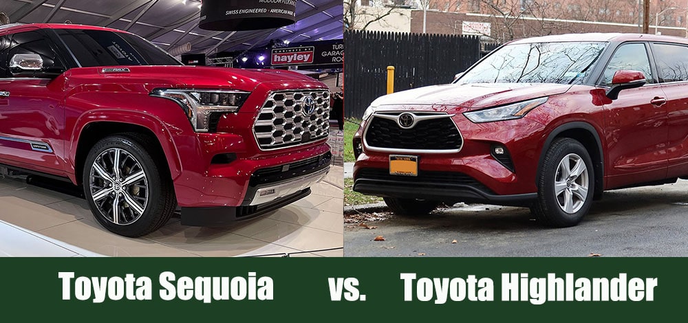 Toyota Sequoia vs Highlander