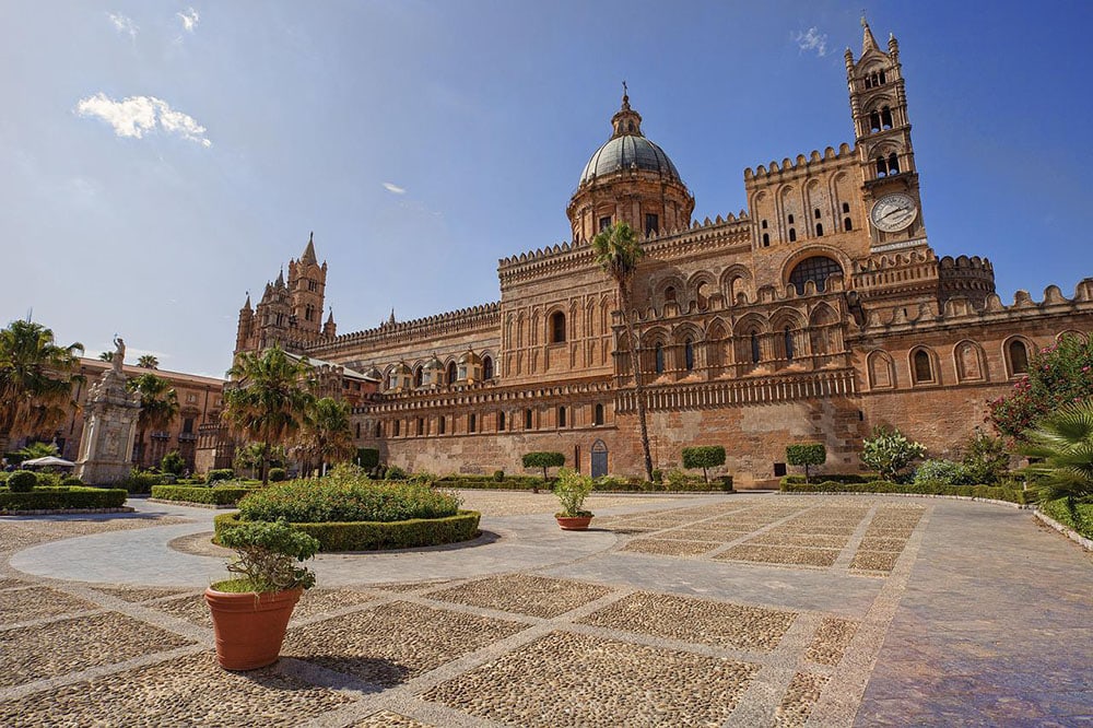 cathedral in palermo, italy