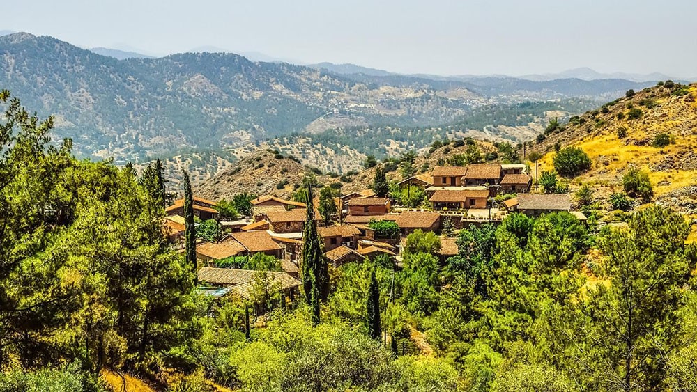 fikardou village in Nicosia, Cyprus