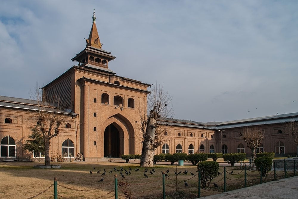 Jama Masjid in Srinagar, Jammu and Kashmir