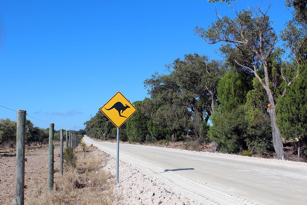 road in australia