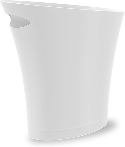 SKINNY CAN METALLIC WHITE