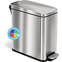 iTouchless SoftStep Trash Can