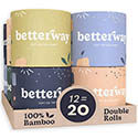 Betterway Bamboo Toilet Paper 3 Ply
