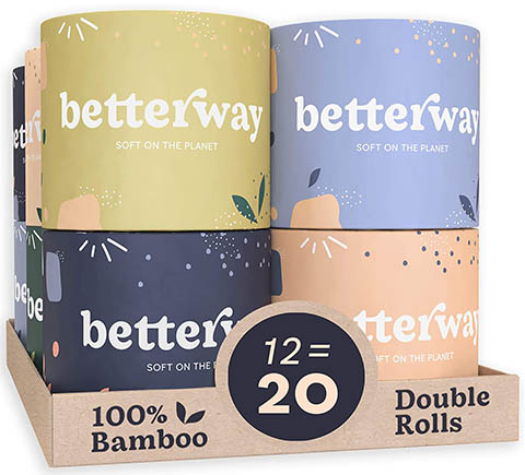 Betterway Bamboo Toilet Paper 3 Ply