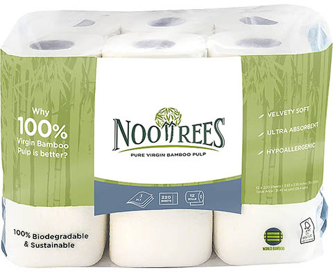 NooTrees Bamboo 3-Ply Bathroom Tissue