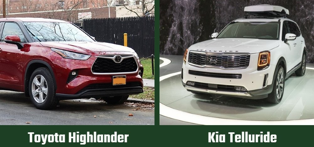 Toyota Higlander vs Kia Telluride
