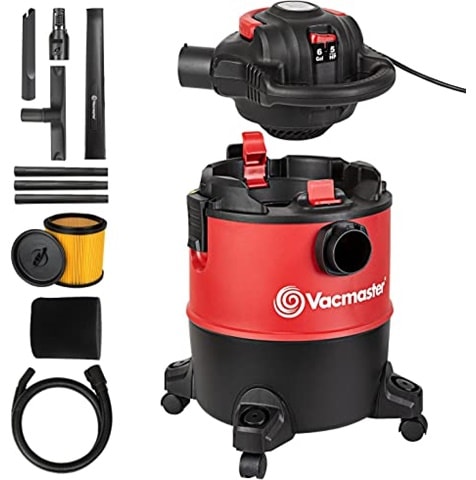 Vacmaster VBVB611PF 1101 6 Gallon 5 Peak HP Wet Dry Shop Vacuum