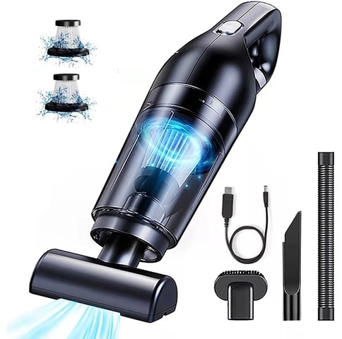 Handheld Vehicle Vacuum Detailer