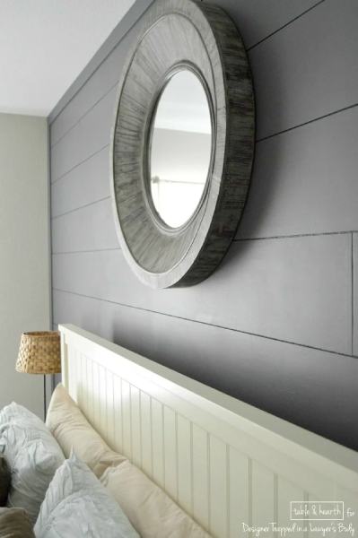 DIY Wood Plank Wall