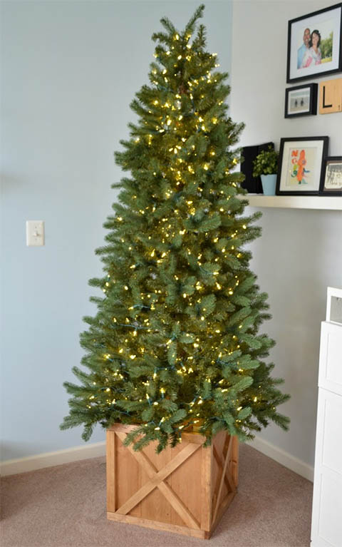 Farmhouse Christmas Tree Stand