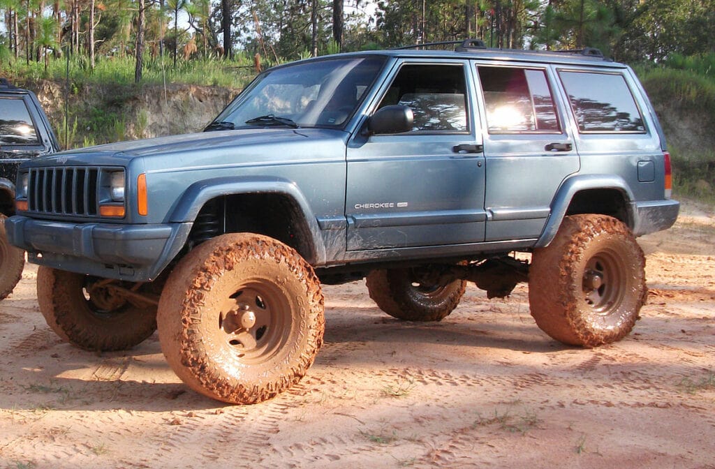 Liftedjeepcherokee