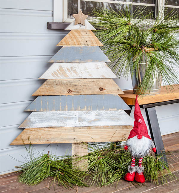 20 DIY Christmas Tree Plans You Can Make Today (With Pictures) | House ...