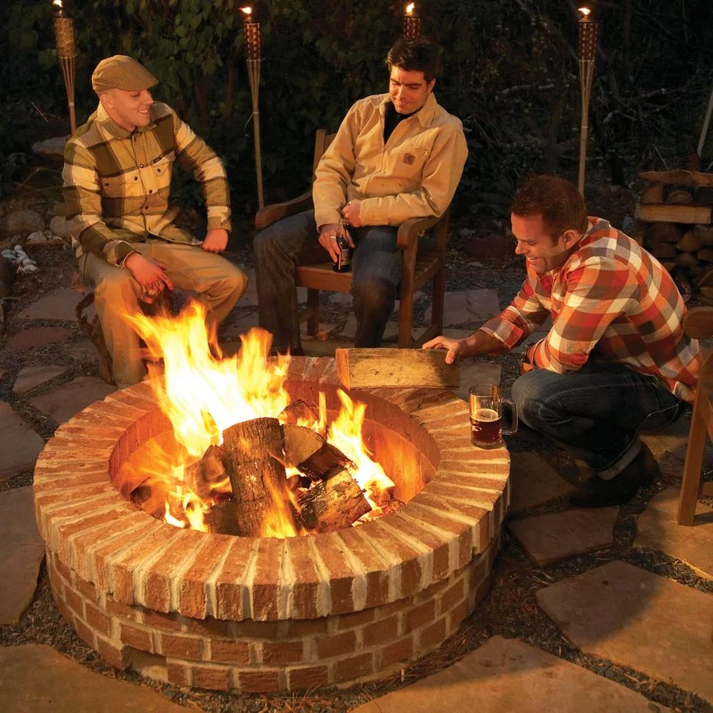 Brick Fire Pit by Family Handyman