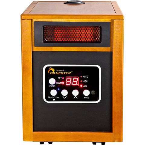 Dr. Infrared Heater Portable Space Heater with Humidifier