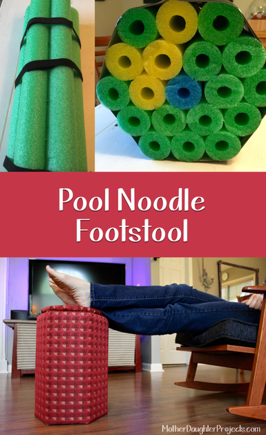 Footstool- mother daughter projects