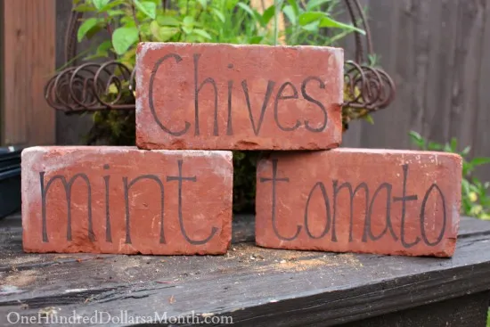 Garden Markers by Mavis Butterfield