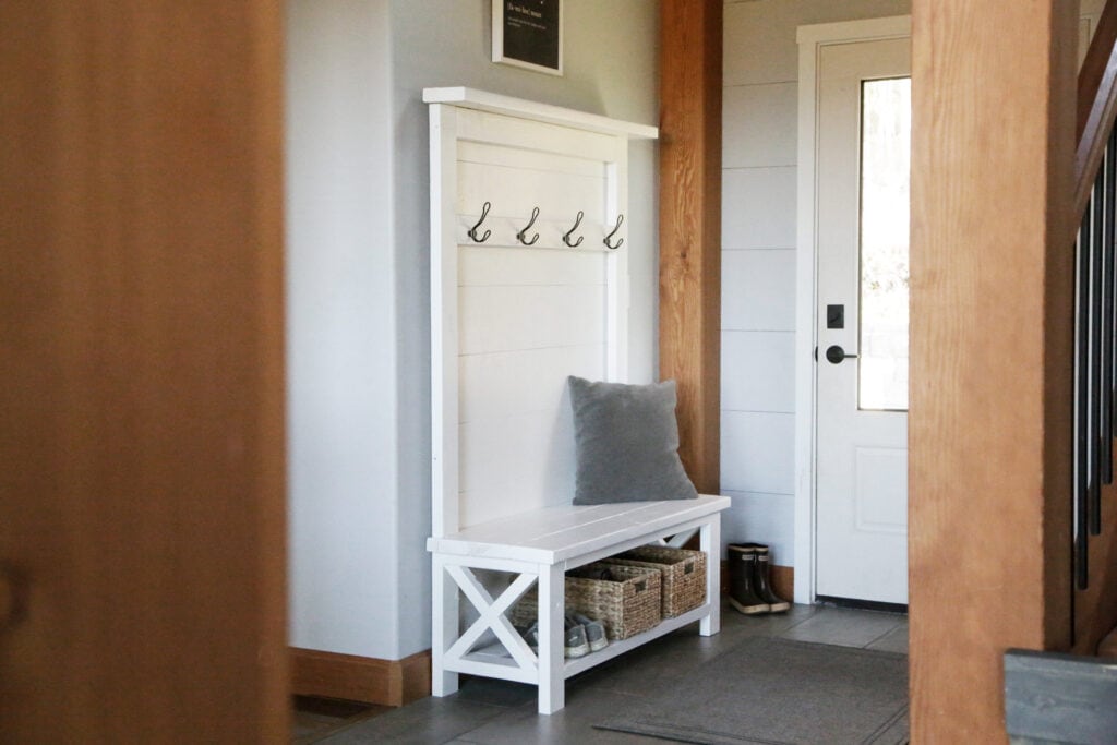DIY Simple Tree Bench