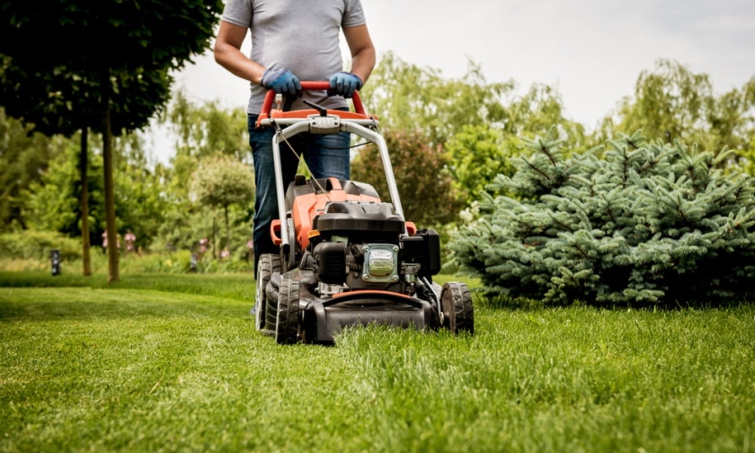 Average lawn mower discount horsepower