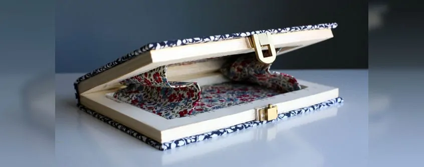 Book Clutch by Caught On a Whim