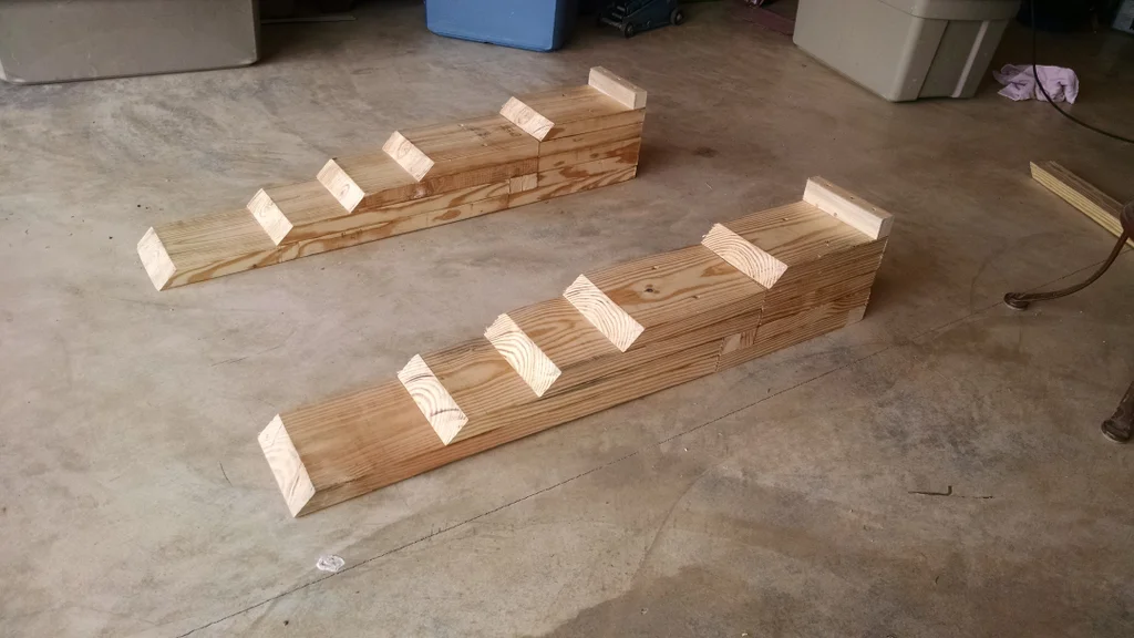 Car or Lawnmower Ramps- instructables