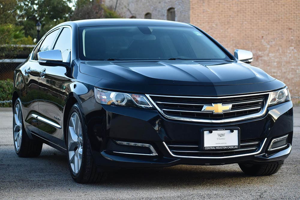 Black Chevrolet Impala