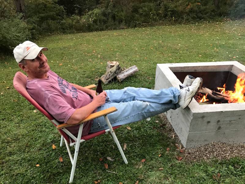 DIY Concrete Fire Pit