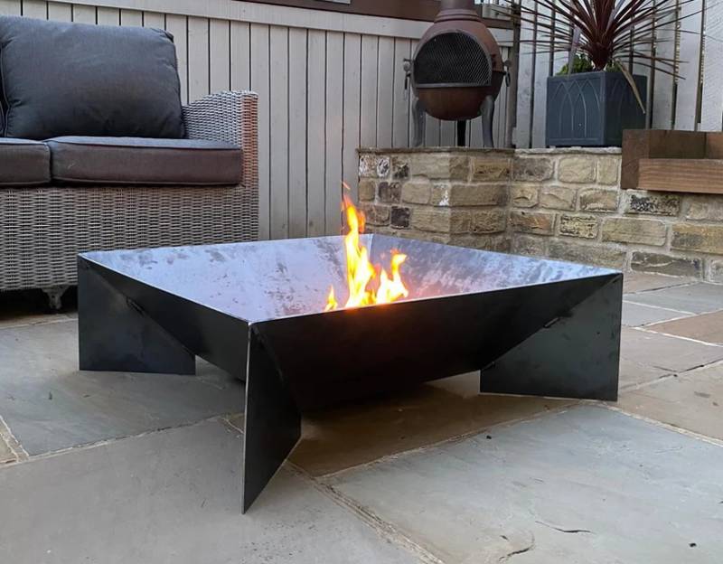 DIY Fin Fire Pit