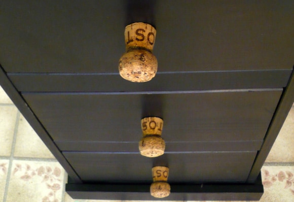 Dresser Handles- dollar store crafts