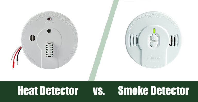 Heat Detectors Vs Smoke Detectors Difference Types FAQ House Grail   Heat Detectors Vs. Smoke Detectors 768x398 