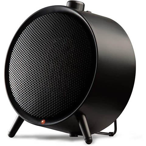 Honeywell UberHeat Ceramic Heater for Powerful Personal Heating in Small Spaces, Black - HCE200B