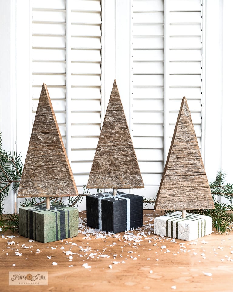 DIY Scrap Wood Christmas Tree