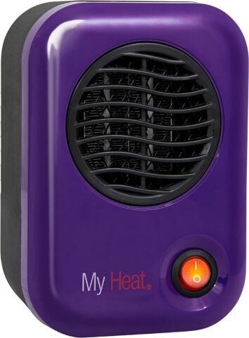 Lasko Heating Space Heater, Compact, Purple