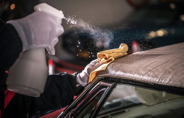 How to Clean a Convertible Top: A Comprehensive Guide