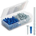 Qualihome Ribbed Plastic Drywall Anchors