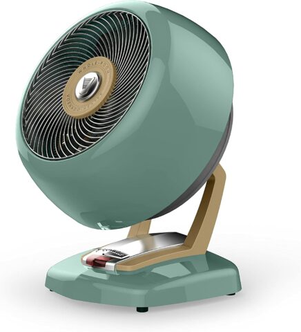 Vornado VHEAT Vintage Metal Heater, Green