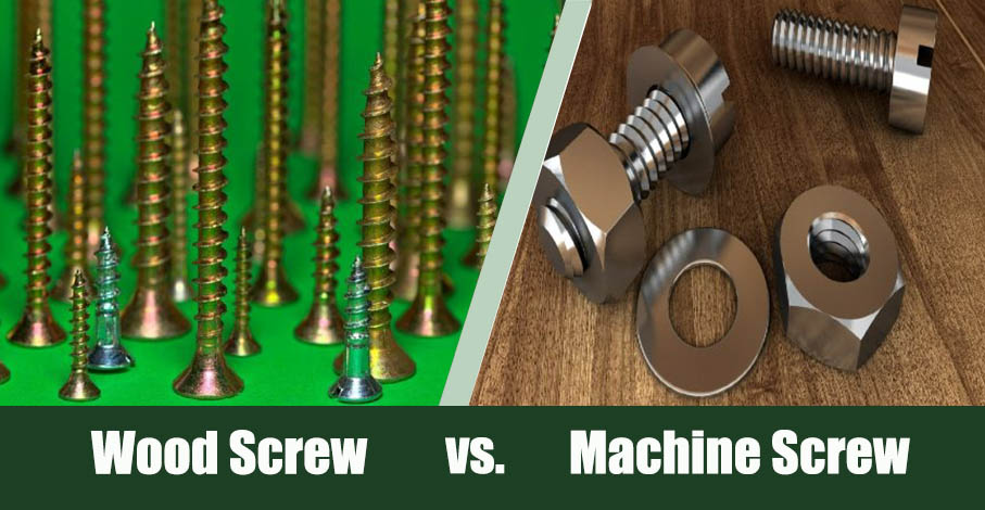 Wood Screw vs. Machine Screw: Types, Differences, & FAQ | House Grail