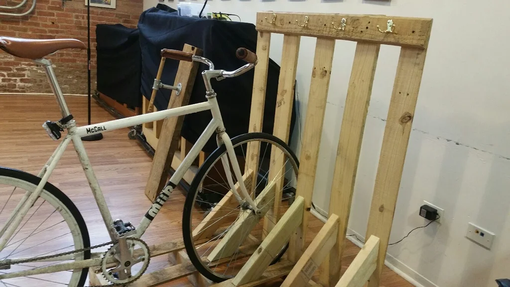 Wooden Bike Rack- instructables
