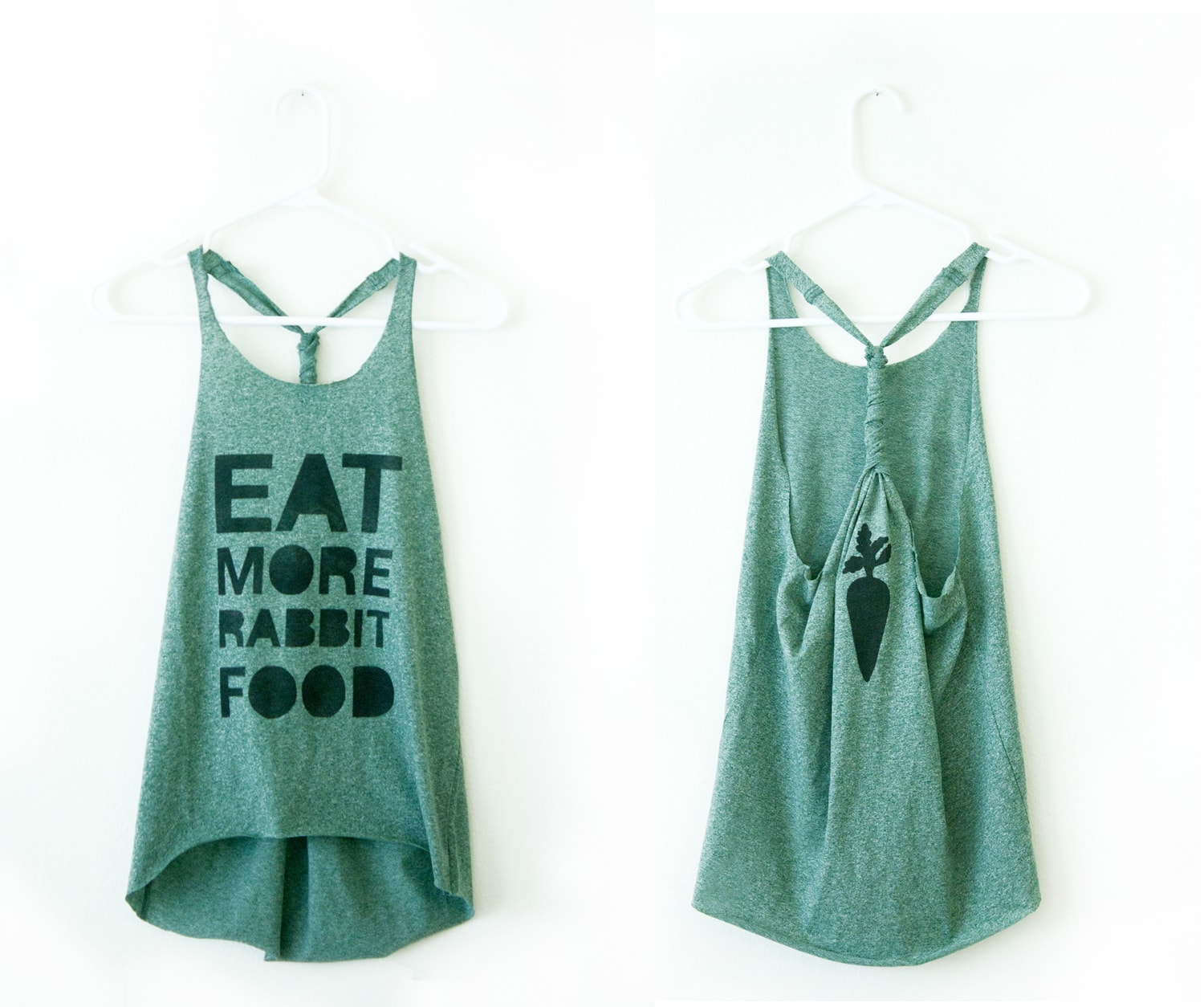 Workout Shirt- rabbit food for my bunny teeth