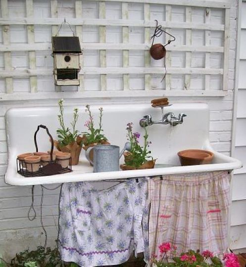 diy kitchen sink fountain