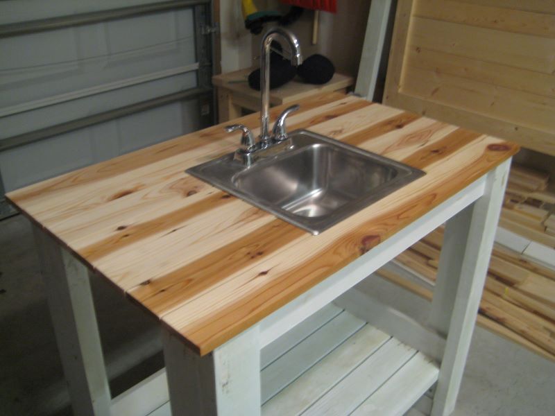 diy outdoor sink