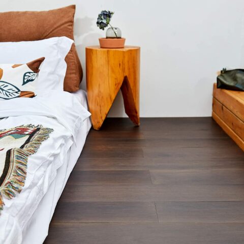 CO-Z 12x12 Inch Walnut-Stained Wood Plank Vinyl Flooring