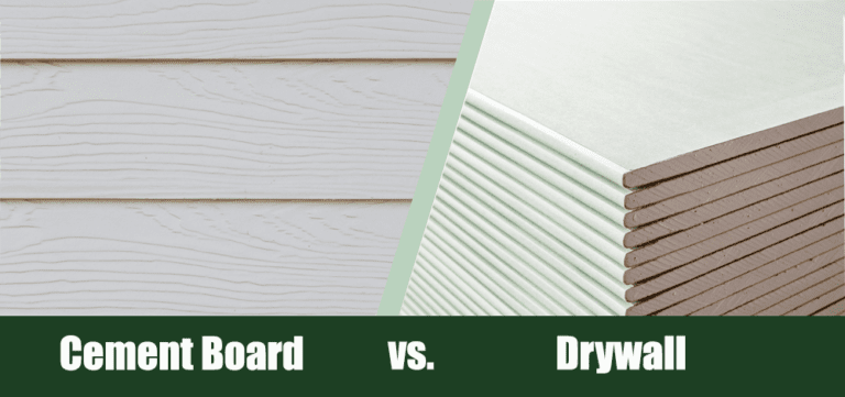 Cement Board Vs Drywall What S The Difference House Grail